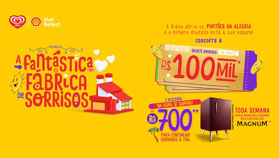 Promoção Kibon 2024 A Fantástica Fábrica de Sorrisos