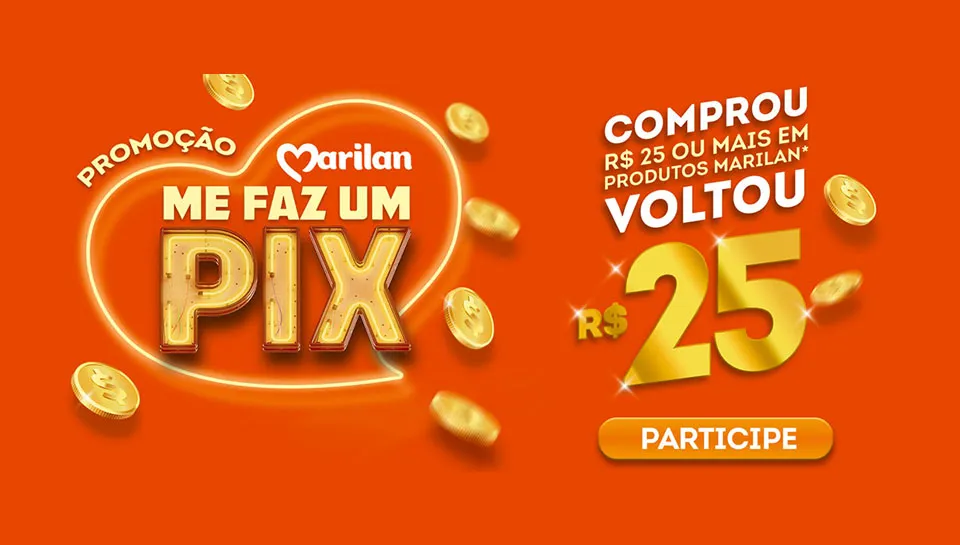 Promoção Marilan 2023 Me Faz um Pix
