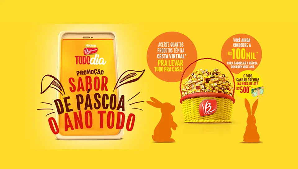 Promoção Bauducco Todo Dia Sabor de Páscoa 2023