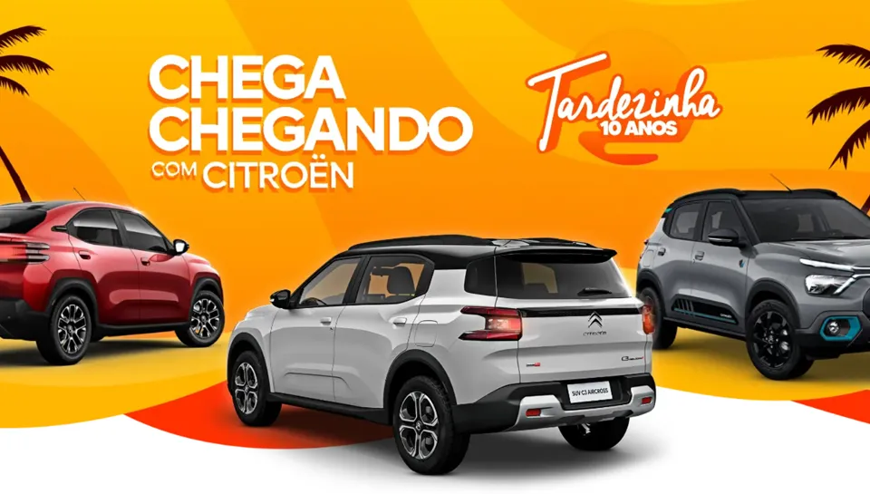 Promoção Chega Chegando com Citroën Tardezinha 10 Anos