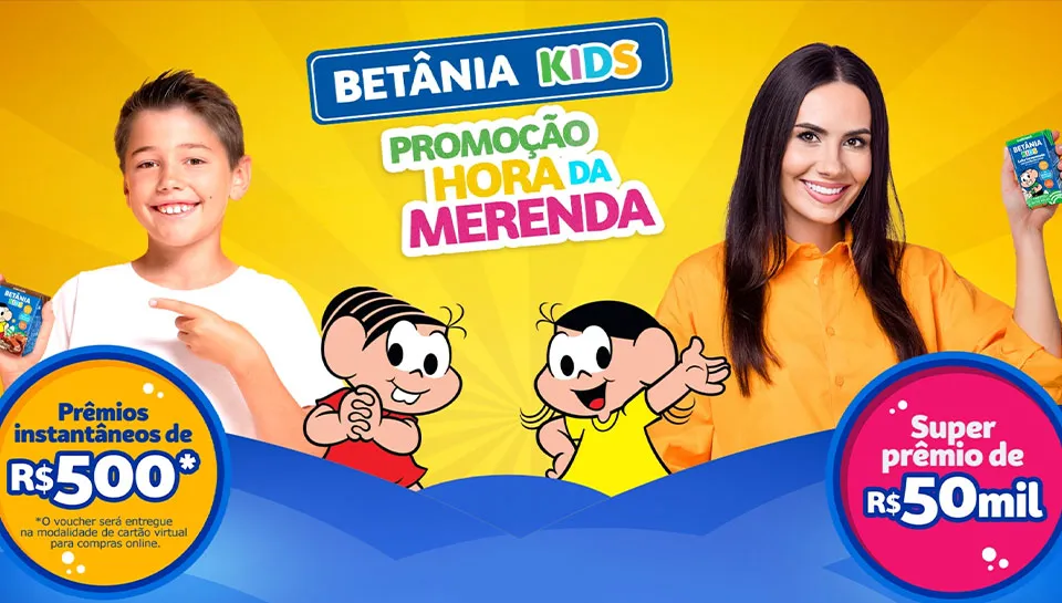 Promoção Betânia Kids Hora da Merenda 2025