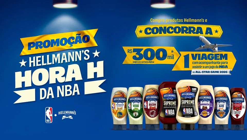 Promoção Hellmann's Hora H da NBA 2025