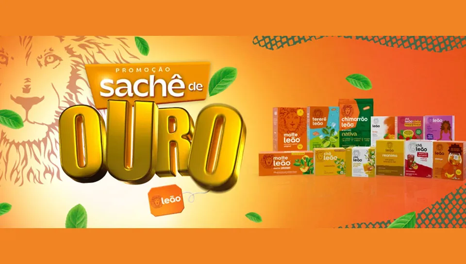 Promoção Sachê de Ouro Chás Leão