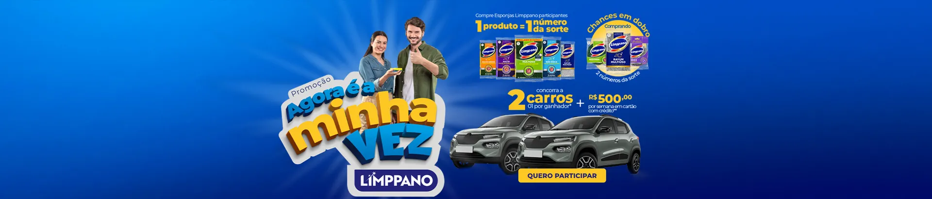 Promoção Limppano 2024 Agora é a Minha Vez