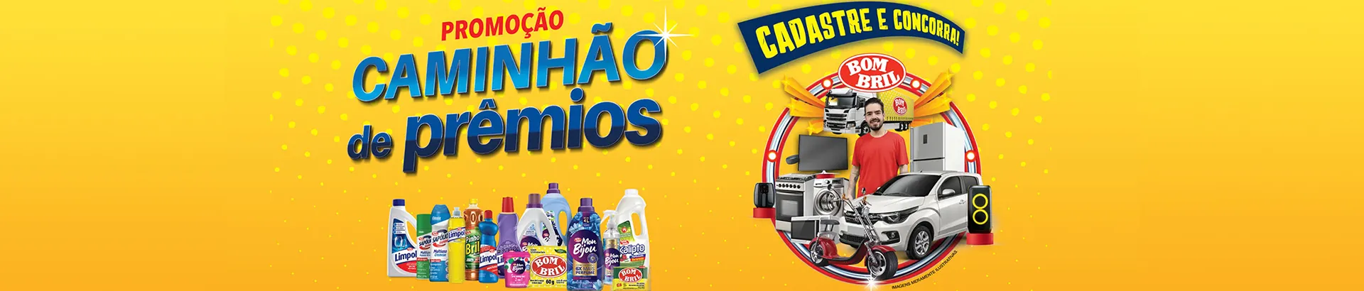 Promoção Bombril 2024 Caminhão de Prêmios