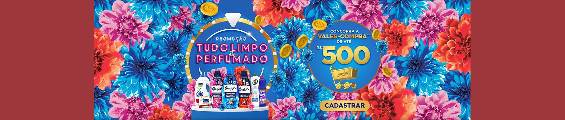 Promoção Comfort e Omo Tudo Limpo e Perfumado 2023
