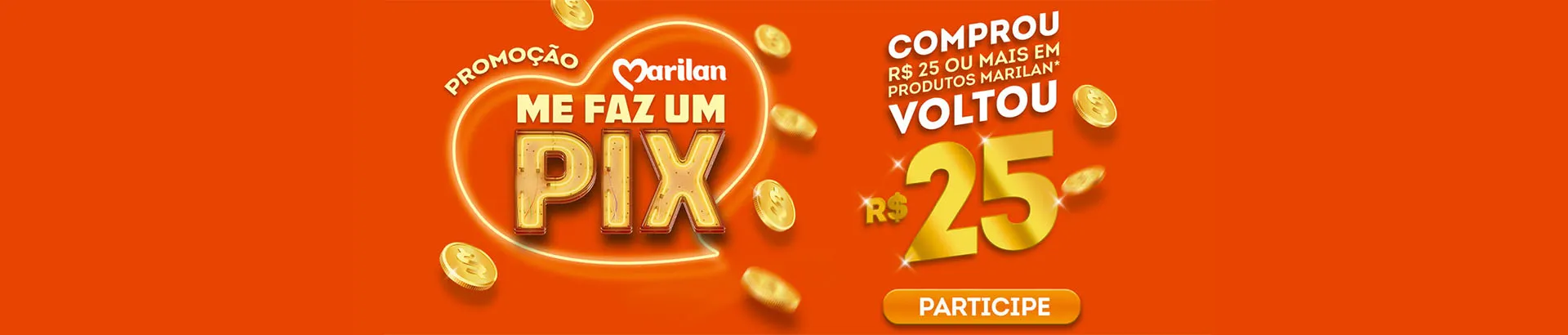 Promoção Marilan 2023 Me Faz um Pix