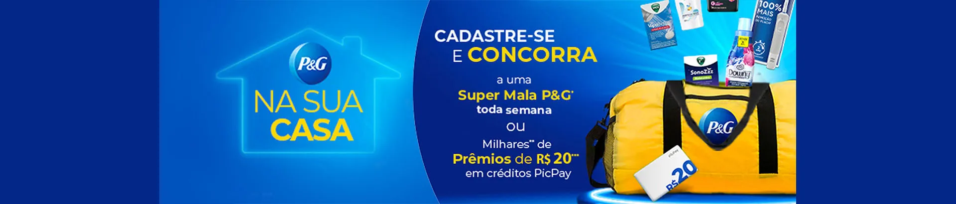 Promoção P&G na Sua Casa 2023