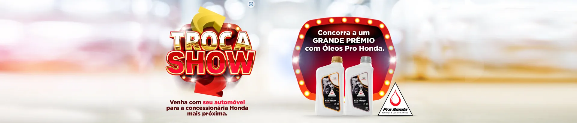 Promoção Honda Troca Show 2025
