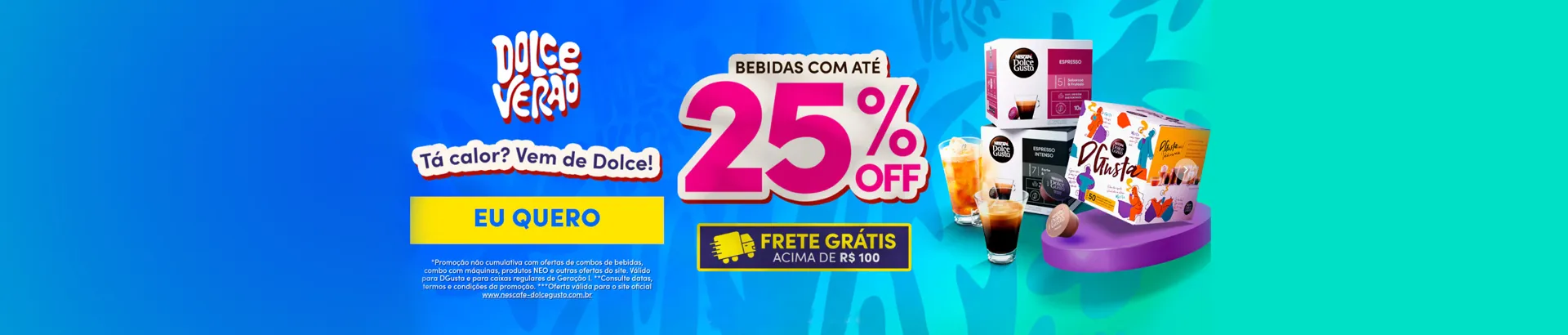 Promoção Nescafé Dolce Gusto Dolce Lovers 2025
