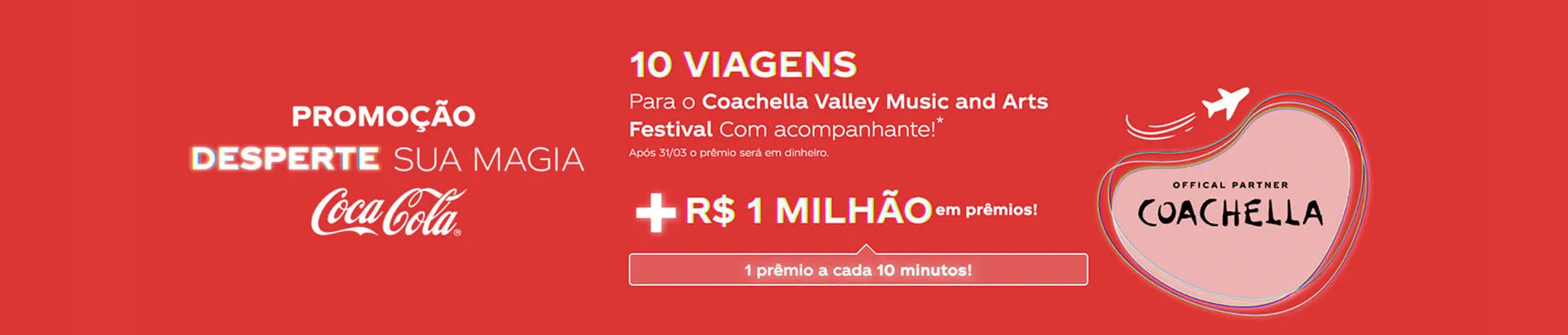 Promoção Coca-Cola Desperte sua Magia 2023