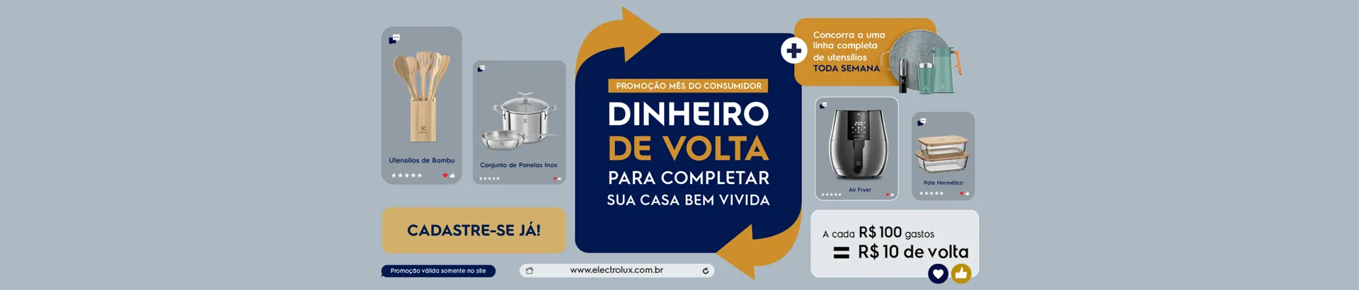 Promoção Electrolux Mês do Consumidor 2025