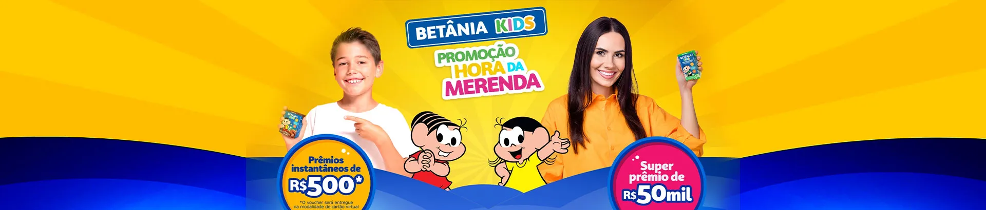 Promoção Betânia Kids Hora da Merenda 2025