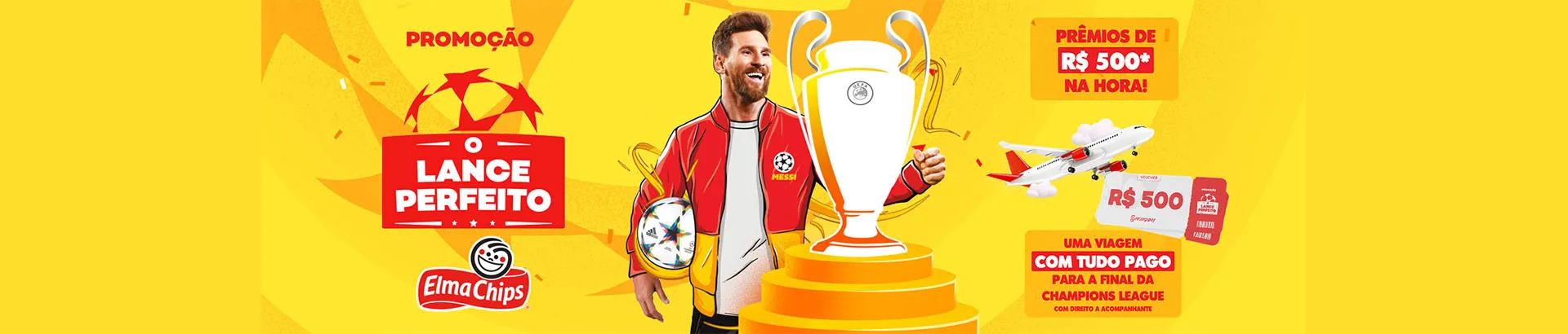 Promoção Elma Chips Lance Perfeito 2023