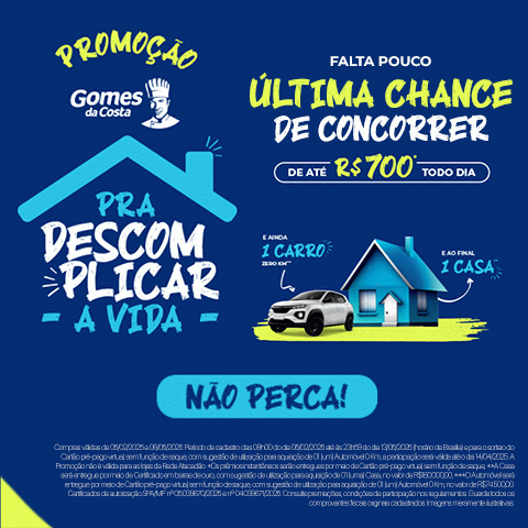 Promoção Gomes da Costa pra Descomplicar a Vida 2025