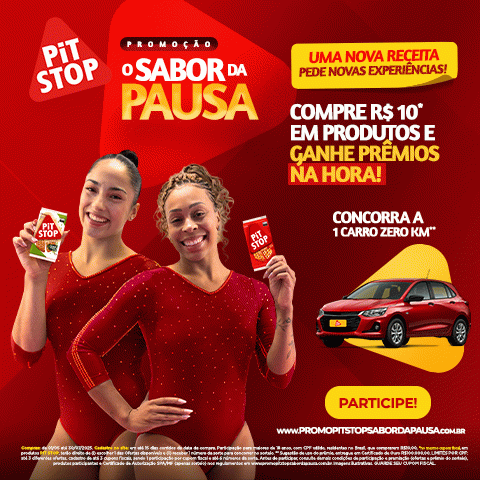 Promoção O Sabor da Pausa PITSTOP 2025