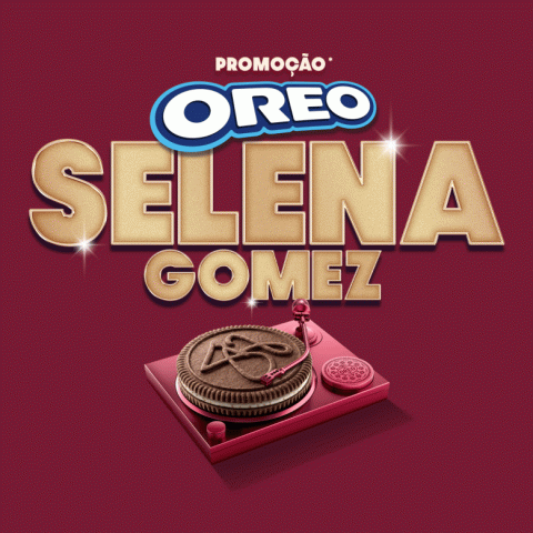 Promoção Oreo Selena Gomez 2025
